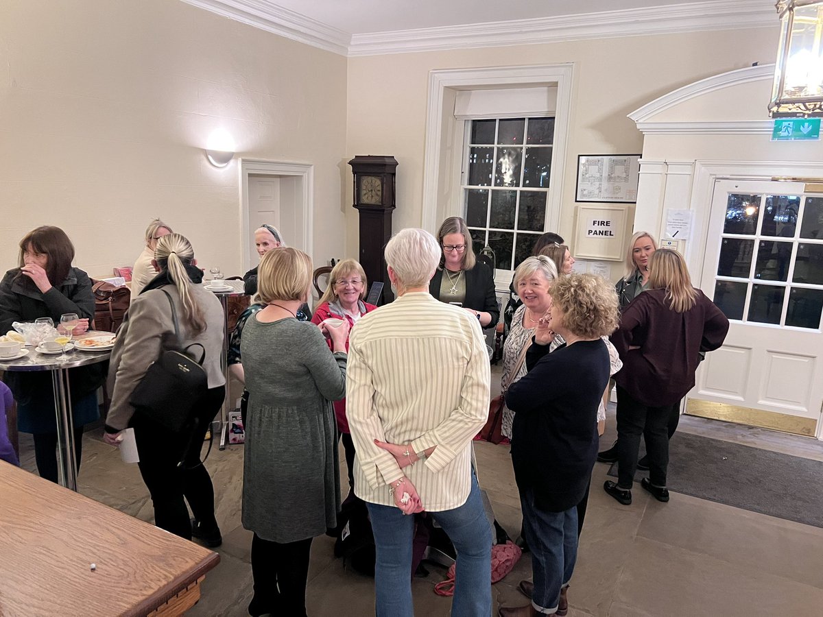 UniteunionNI's tweet photo. Unite members arriving at Clifton House for tonight’s ’Celebration of Women in the Trade Union movement’ event #unitewomen https://t.co/ArZBrXPNN9