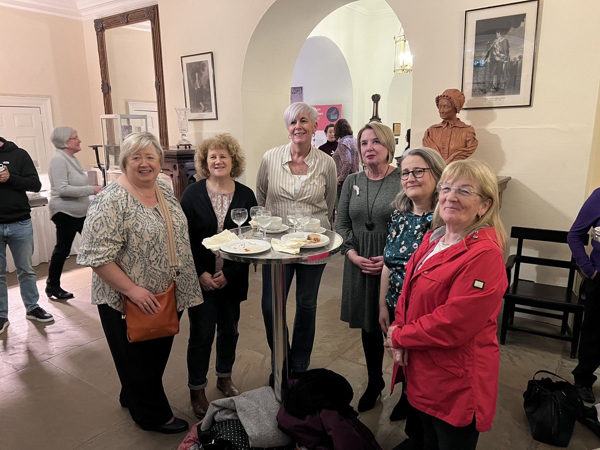 UniteunionNI's tweet photo. Unite members arriving at Clifton House for tonight’s ’Celebration of Women in the Trade Union movement’ event #unitewomen https://t.co/ArZBrXPNN9