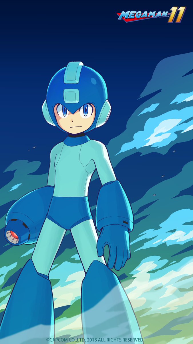 ロックマン(キャラクター) 「Mega Man 11 (Switch, digital) is a mere 」|Brianのイラスト