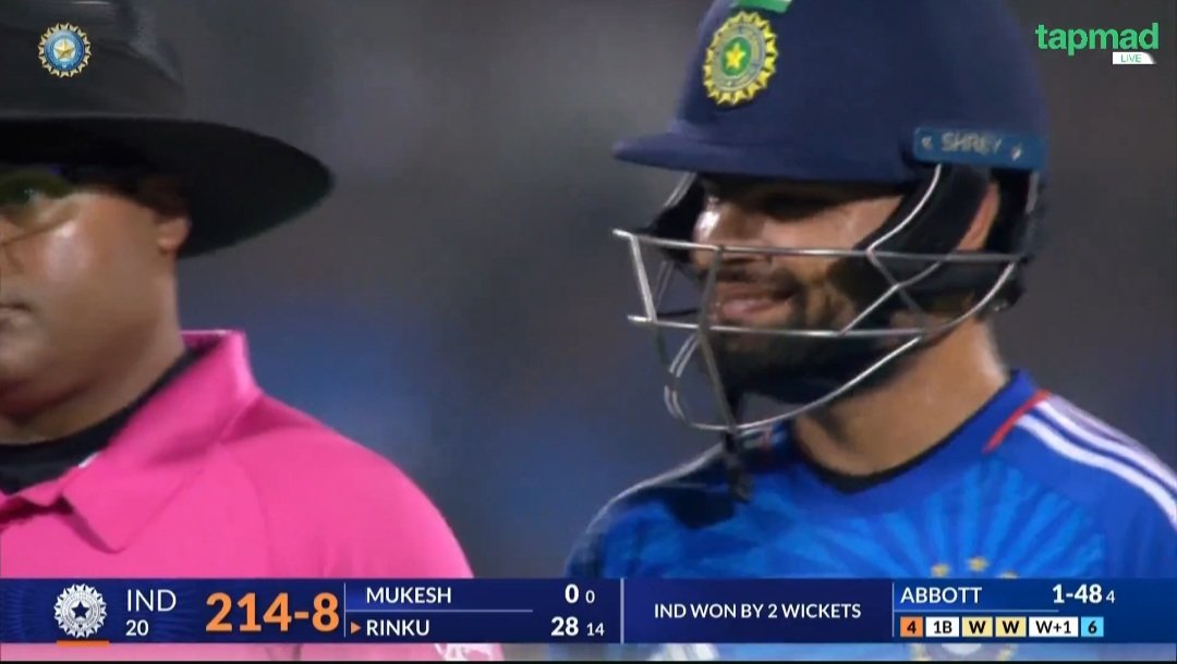 harris00071's tweet image. #ChotaDon Rinku singh does it for #TeamIndia So this means that India has taken the #CWC23Final revenge from Australia's Z team 😂🤡 lols
#AUSvsIND #IndianCricket #INDvAUS #BabarAzam l #T20WorldCup #SquidGame #IPLAuction #SuryaKumarYadav #PAKvsAUS #shaheenafridi #ICCRankings…