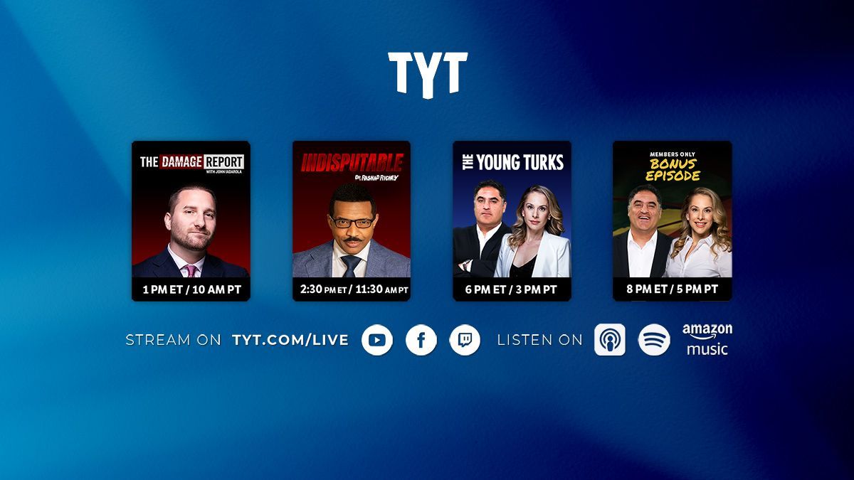 No live show today and tomorrow in observance of the holiday. We'll be back on Monday, November 27th! Catch up on The Young Turks on tyt.com or listen to episodes as a podcast!
