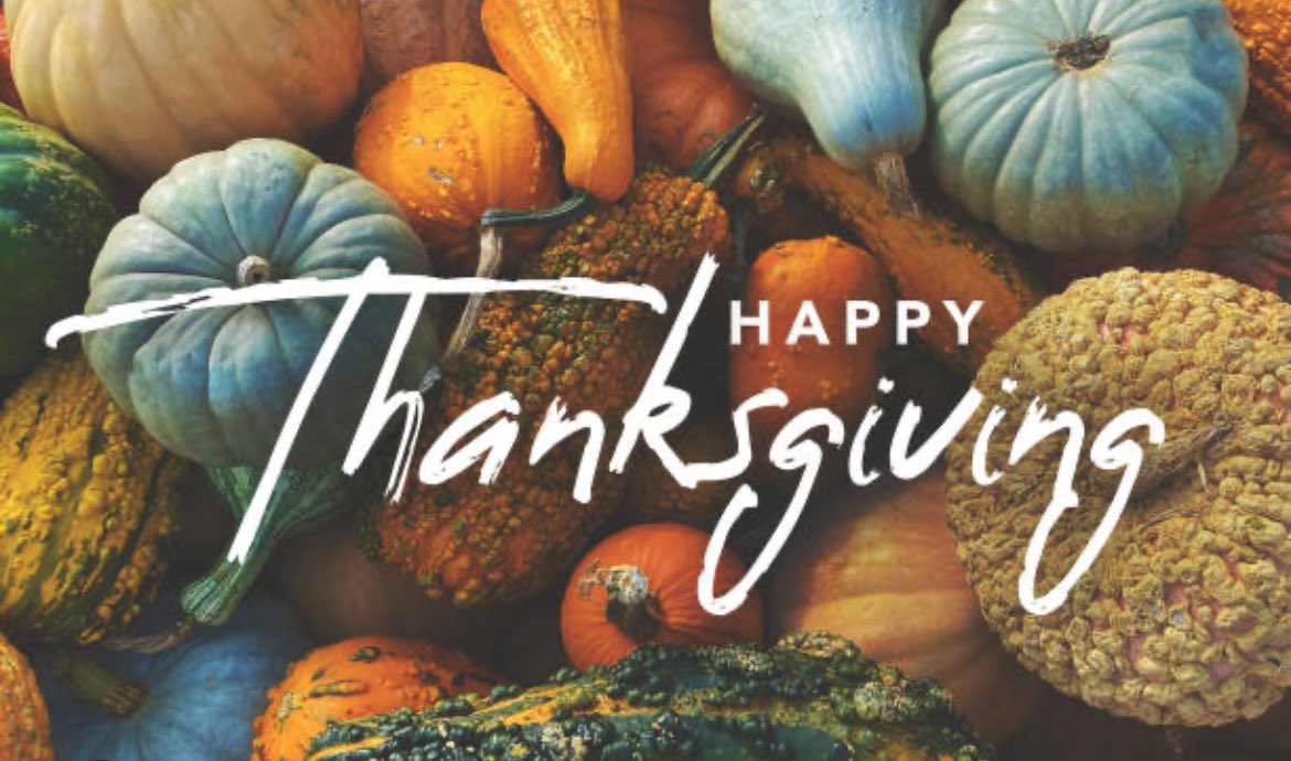 BisonBeat's tweet photo. Happy Thanksgiving to students, staff and the community from the staff of The Bison Beat! We hope your day is filled with love and laughter! https://t.co/90AEIwQdq8