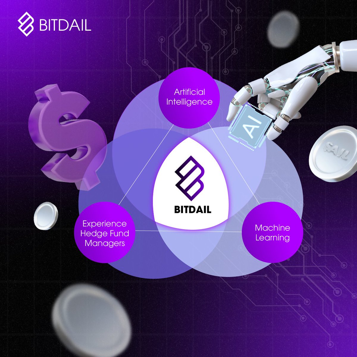 BitDail's tweet photo. π€πΌ Discover Kvantsai β the fusion of Machine Learning, Artificial Intelligence, and Hedge Fund mastery
π We harness AI's power to redefine investment, backed by the wisdom of seasoned fund managers. π
#AIL #AIBOT #Investing #Bitdail https://t.co/ent10LZrYN