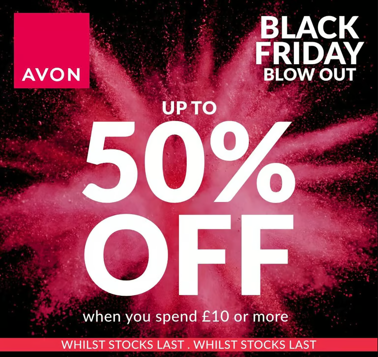 Our best-ever Black Friday event is here! Shop unmissable savings on everything from fashion to fragrance and make-up to skincare. #BlackFriday #Avon tinyurl.com/ukavon