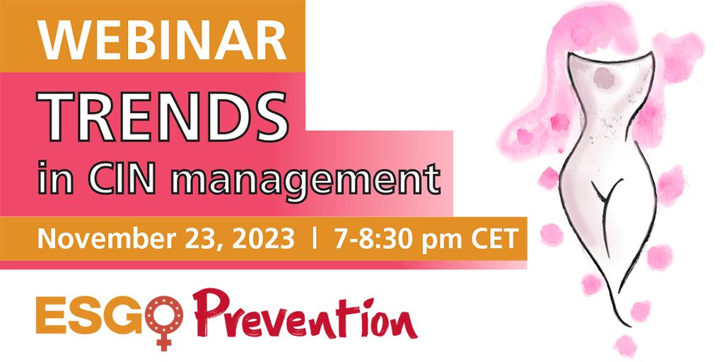 Do not miss the <a href="/ESGO_society/">ESGO</a> Prevention Committee webinar on trends in CIN management starting in less than an hour!
Registration: buff.ly/46rTmYK 
<a href="/IJGConline/">IJGC</a>