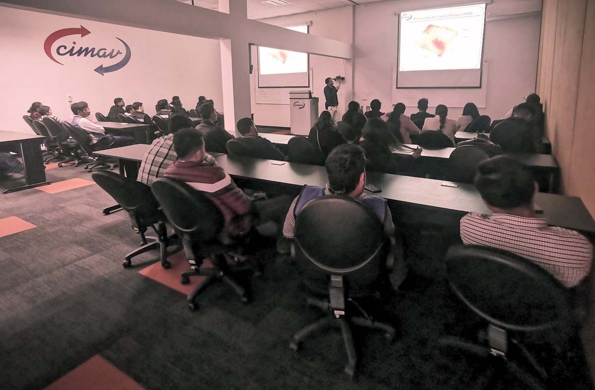 Bienvenidos estudiantes del Instituto Tecnológico de Zacatecas. Que su estancia en el Cimav Monterrey sea placentera