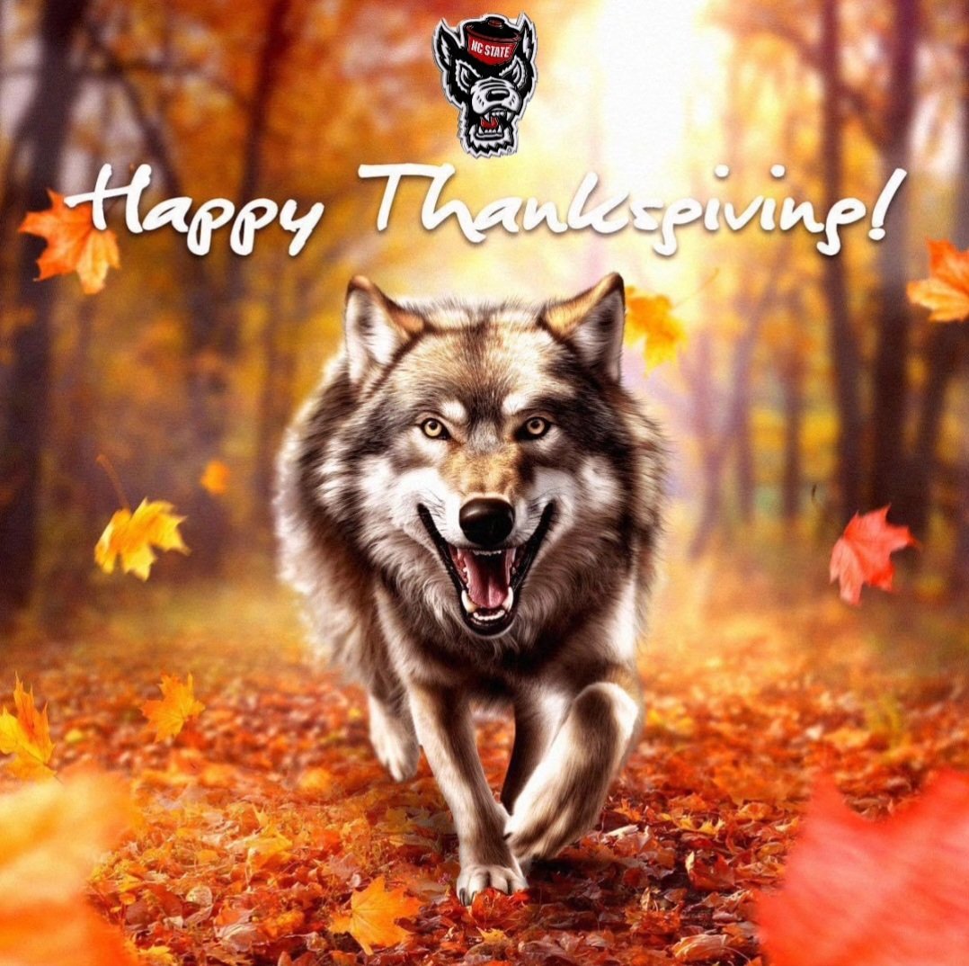 Say it back Wolfpack fans! Happy Thanksgiving everyone!