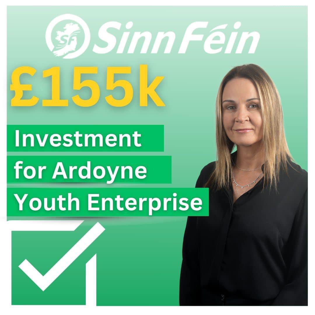 Cllr Nichola Bradley (@nicholabradley) on Twitter photo Delighted that we could secure this additional money for <a href="/ayebelfast/">ArdoyneYouthEnterprise</a>. The work that Tomas & the team does speaks for itself. Thereβs still a way to go but the end result will be an amazing fit for purpose youth and training facility for North Belfast. 1/2 Delighted that we could secure this additional money for <a href="/ayebelfast/">ArdoyneYouthEnterprise</a>. The work that Tomas & the team does speaks for itself. Thereβs still a way to go but the end result will be an amazing fit for purpose youth and training facility for North Belfast. 1/2