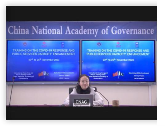 The second round of capacity building training for 50 government officials from 4 districts of Balochistan began in Quetta today. #UNDPinPakistan RR <a href="/samuelrizk/">Sam Rizk</a> appreciated China National Academy of Governance for supporting the initiative which will help in better planning and