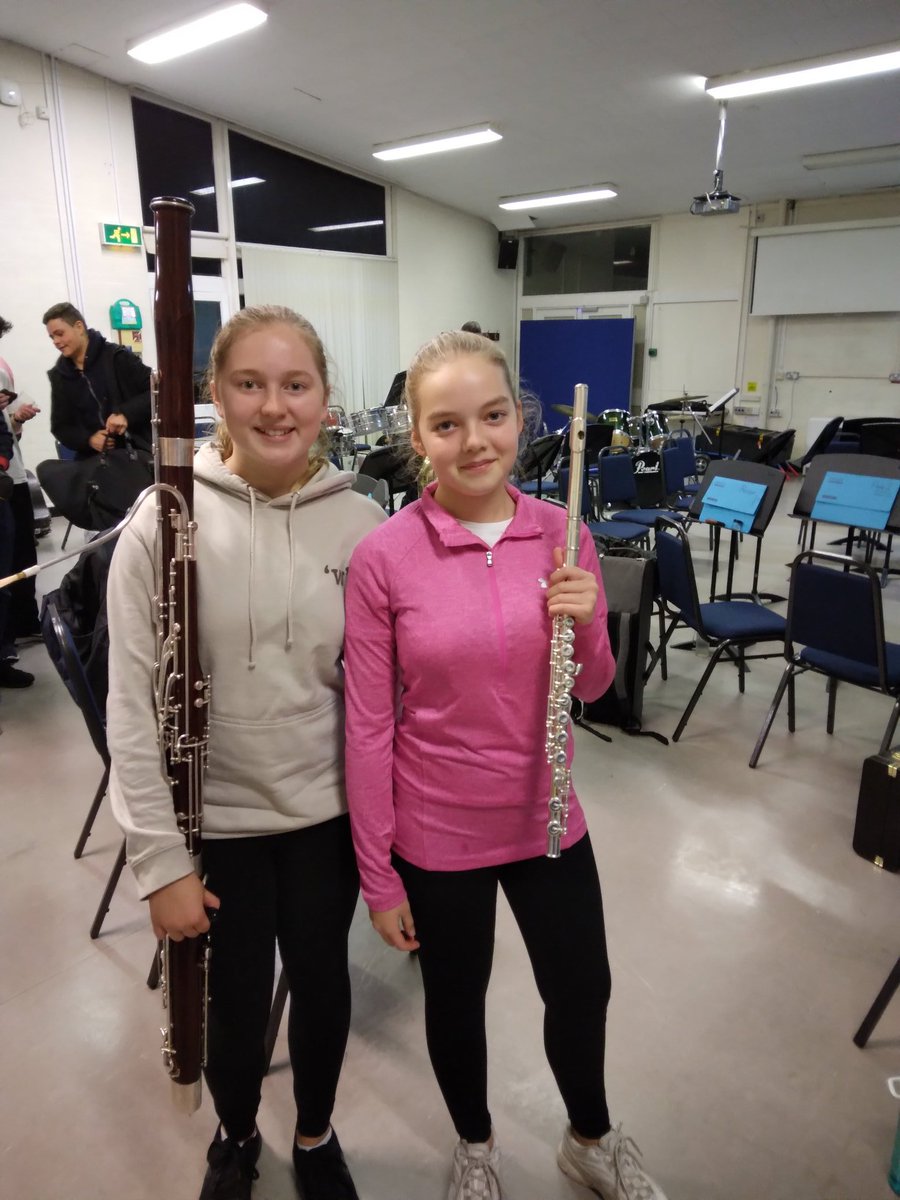 Congratulations to Emma and Anna for gaining a place in the National Children's Orchestra. Music Centre are very proud of you both!👏👏🎶