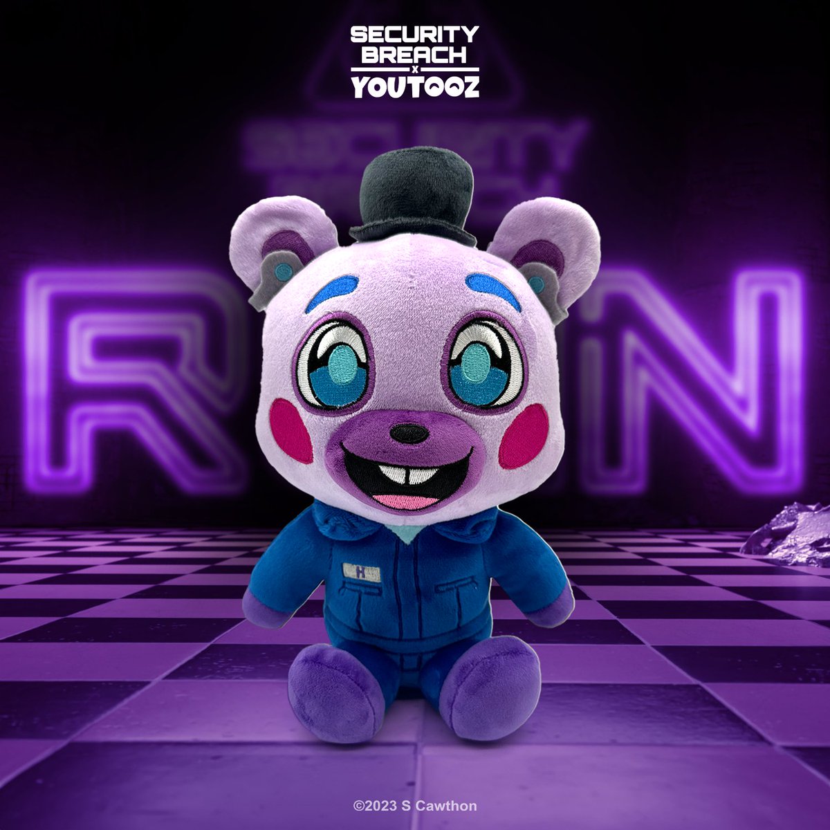 2023 FNAF Security Breach Ruin Plush - 11.8