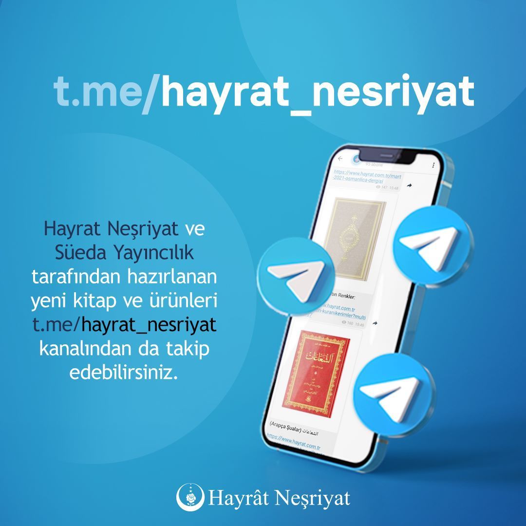 hayrat's tweet photo. Hayrat Neşriyat ve Süeda Yayıncılık tarafından hazırlanan yeni kitap ve ürünleri 🔗 https://t.co/Z1GfOR5D9b #telegram kanalından takip edebilirsiniz.
#hayratnesriyat #kuran #tevafuk #islam #dini #yasin #cevsen #namaz #elifba #hayrat #telegram #islamicgift #islamihediye https://t.co/x1vn6wUIaX