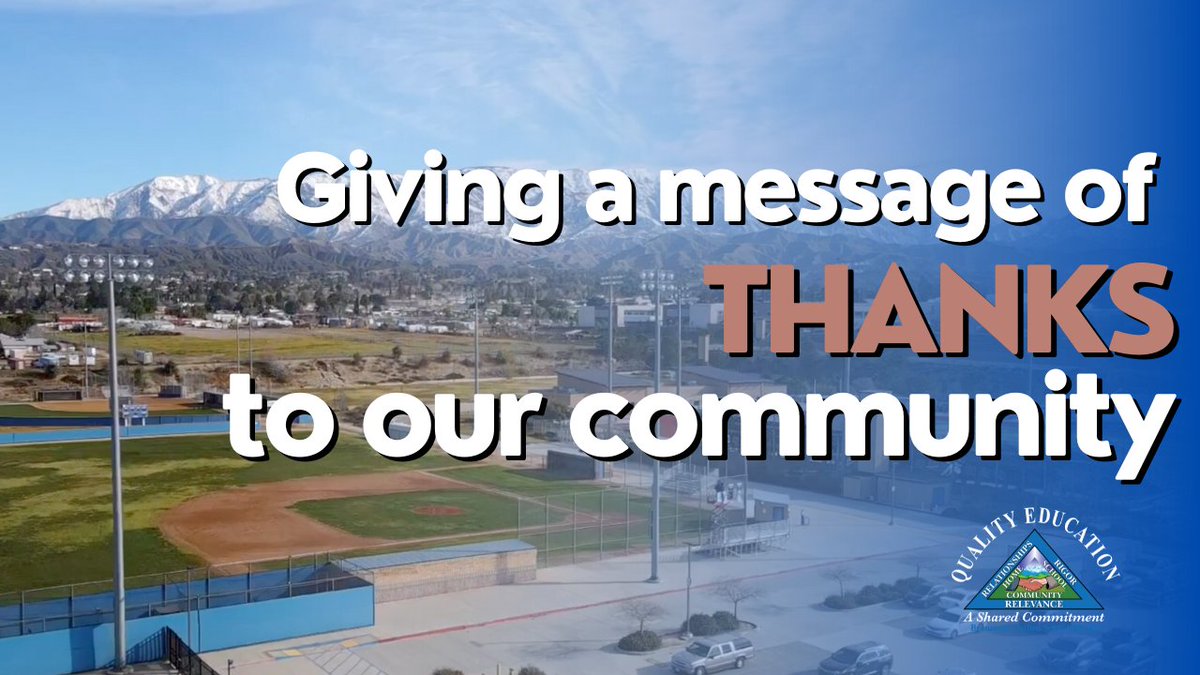 'Tis the season to be thankful. Thank you to all of our students, staff, families, and community. We hope you have a wonderful Thanksgiving! Watch the video below of Superintendent Kakish sharing what she is thankful for youtu.be/8jLNH0ADwo8 #BeaumontUSD #GoFirst #BeAllIn