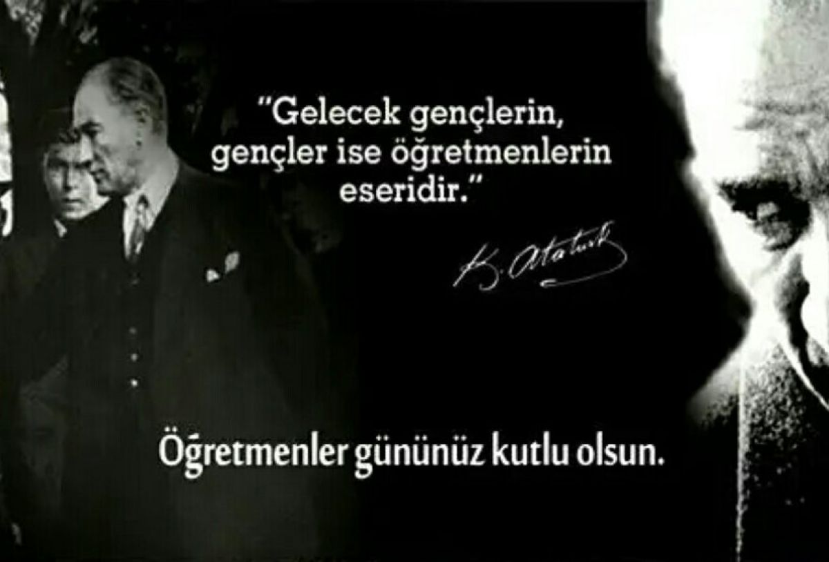 Başoğretmen Mustafa Kemal Atatürk başta olmak üzere tüm Öğretmenlerimizin 24 Kasım Öğretmenler günü kutlu olsun 🙏