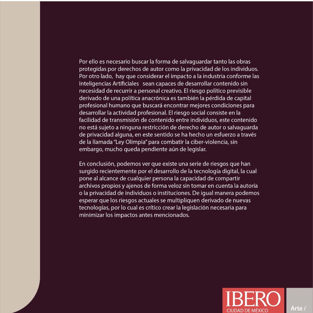 Te presentamos a la Dra. Ivonne Lonna, académica del Departamento de Arte y especialista en cultura digital, narrativas gráficas y el temas editoriales.

Conoce una parte de sus investigaciones

#arteibero #arthistory #curaduriadigital