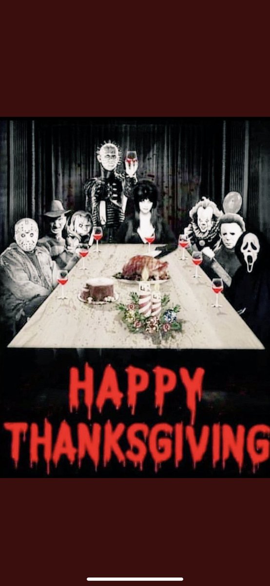 paullewismusic's tweet image. #HappyThanksgiving  #HappyTurkeyDay #horror #wine