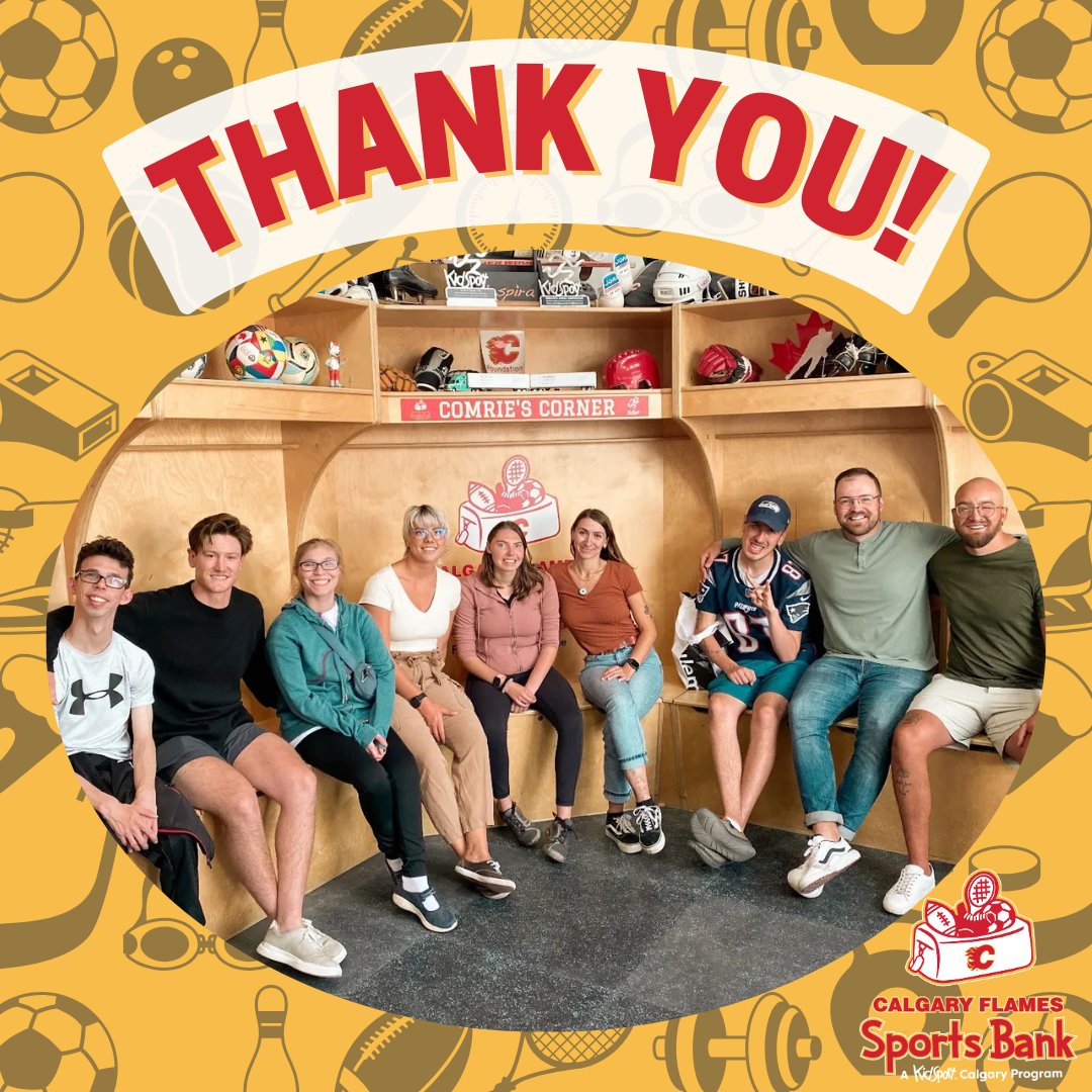 FlamesSportBank's tweet photo. We wanted to send a big thank you to the team at @Embrace_Comm👏🏼

Their continued volunteering is extremely appreciated and the team always puts a smile on our faces 😁

Looking for team-building this holiday season? Send us a note ➡️ admin@flamessportsbank.ca

#EmbraceCommunity https://t.co/t3w8bXDWcI