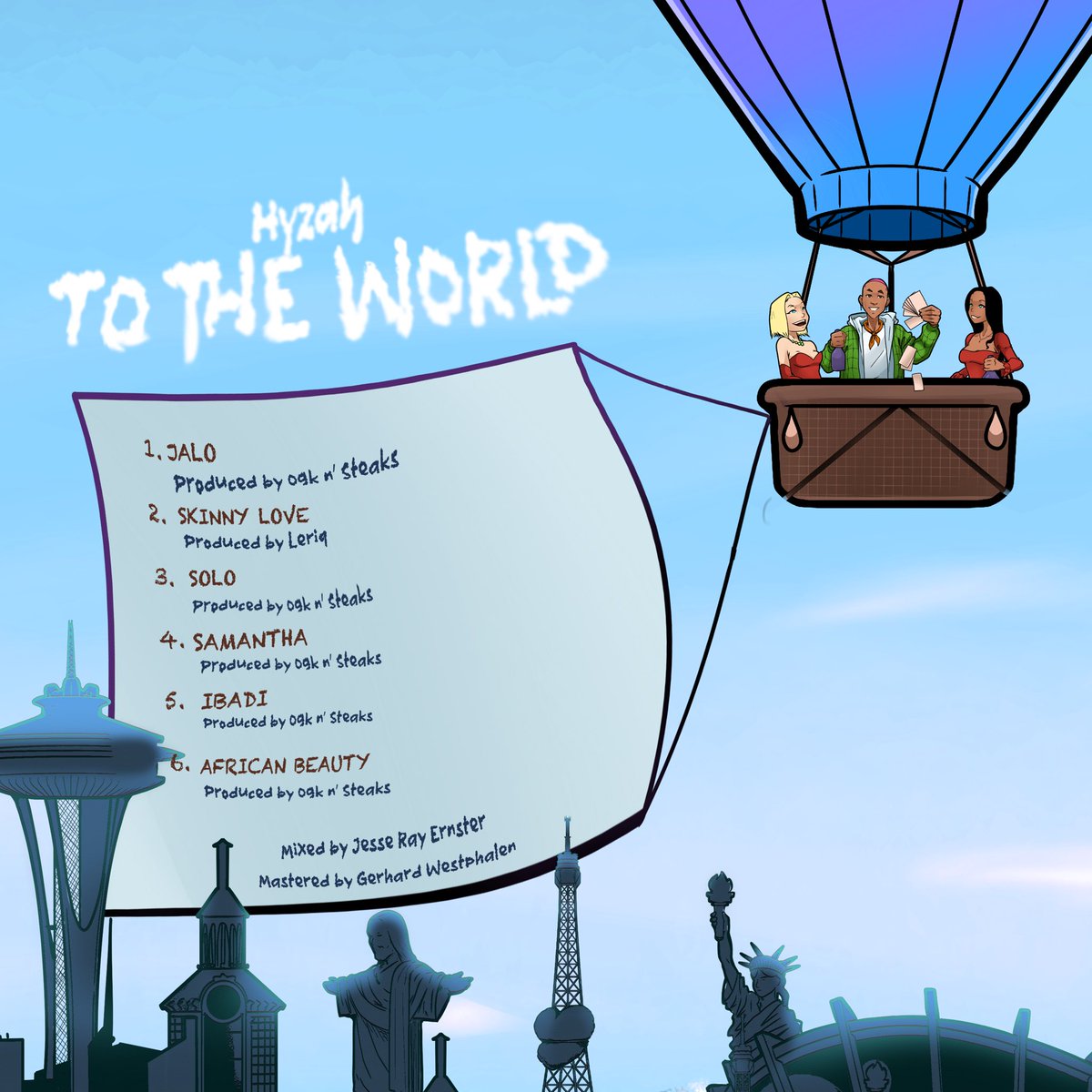 DECEMBER 1 “To The World” 

Opening the New Month with my first project 

Get your speakers readyyyyy🔊
Gbedu full ground!!! 

Pre-Save link 

hyzah.lnk.to/ToTheWorld