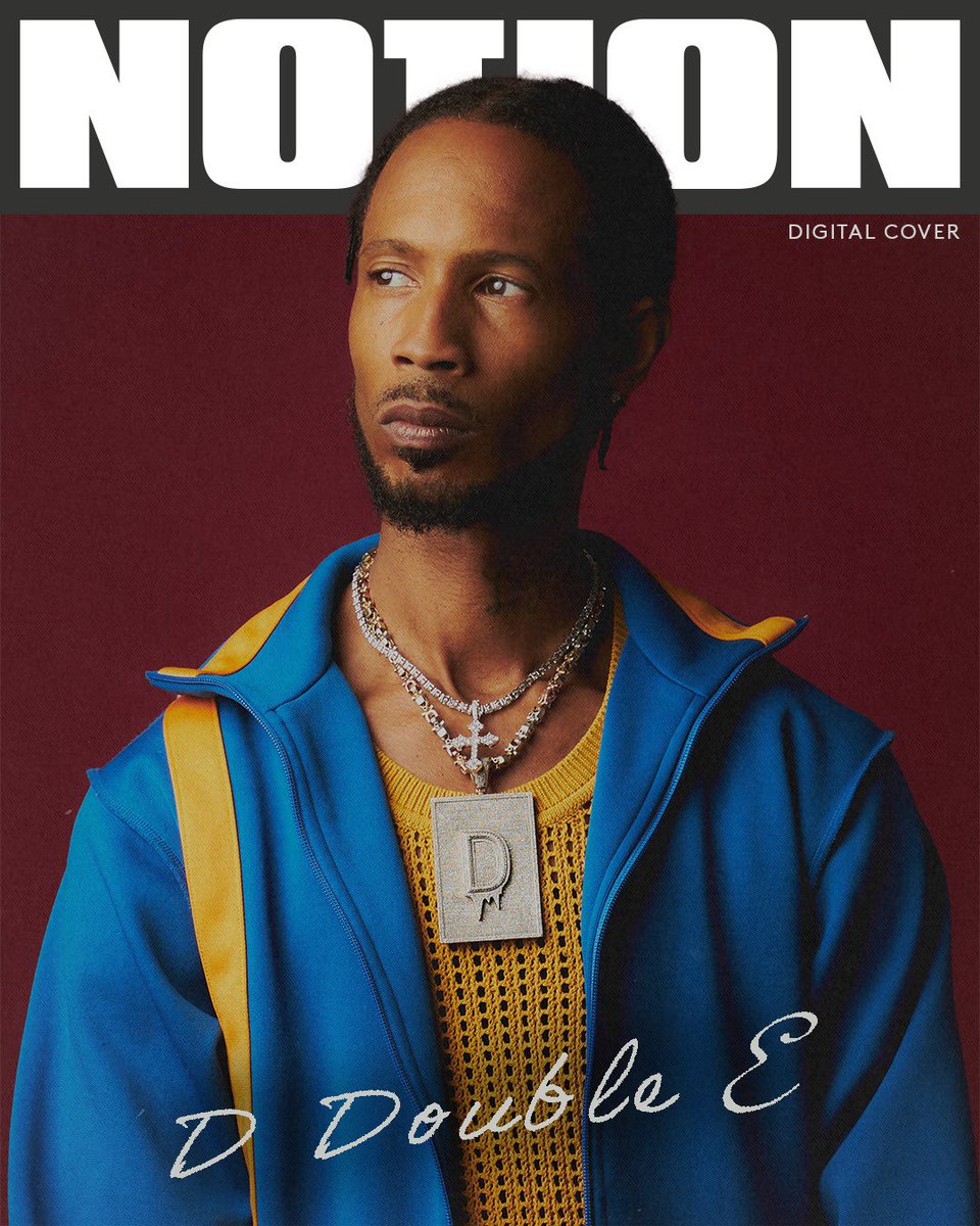 tt_mgmt's tweet photo. D D o u b l e E
@DDoubleE7 covers @NotionMagazine and talks rectifying regrets, reclaiming his sound and the process behind No Reign, No Flowers: his most remedial project to date.
#DDoubleE https://t.co/2ROqfN8Iw2