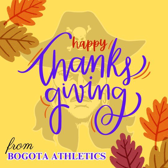 Bogota Bucs (@bogotaathletics) on Twitter photo The Bogota Athletic Dept. would like to wish you all a Happy Thanksgiving!
-
We are thankful for the caring and hardworking student-athletes and families in the Bogota community!
<a href="/BogotaPublic/">Bogota Public Schools</a> <a href="/BogotaHigh/">Bogota Jr./Sr. High School</a> The Bogota Athletic Dept. would like to wish you all a Happy Thanksgiving!
-
We are thankful for the caring and hardworking student-athletes and families in the Bogota community!
<a href="/BogotaPublic/">Bogota Public Schools</a> <a href="/BogotaHigh/">Bogota Jr./Sr. High School</a>