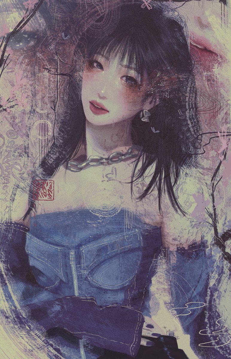 gadoodlez's tweet photo. Drama Karina in my style :P #KARINA #aespa #aespaDrama #illustration https://t.co/L1blkF4qB8