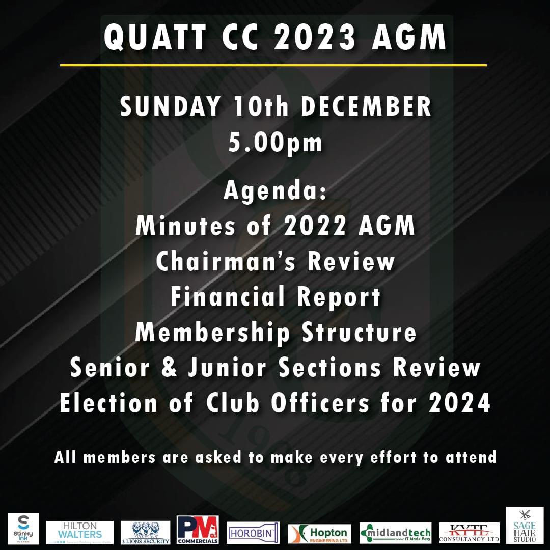 Quatt Cricket Club tweet media