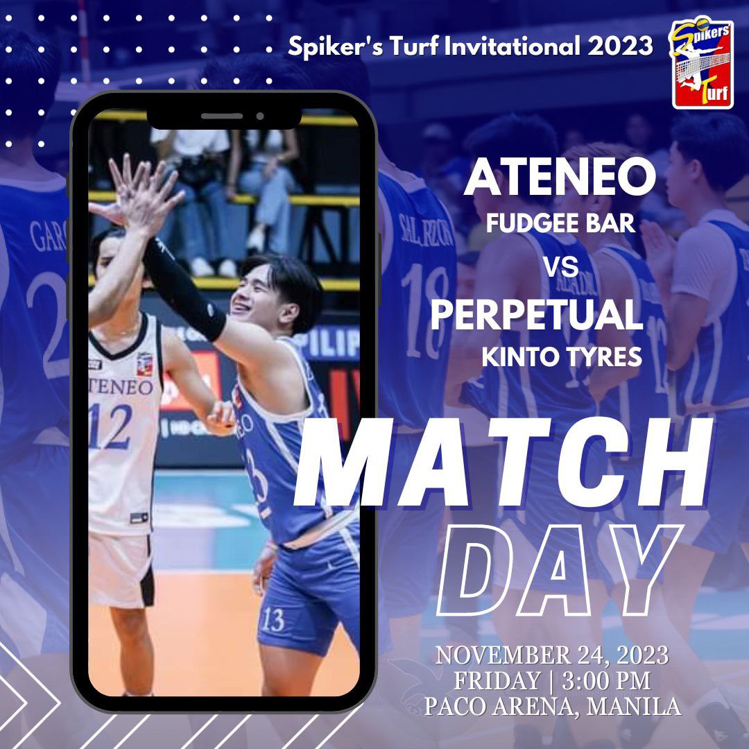Get ready for a tire-spinning volleyball spectacle as Ateneo locks horns with the mighty Perpetual Kinto Tires!

#TeamAMVT #AMVT #TeamAteneo #AteneoVolleyball #Agilas #SpikersTurf #SpikersTurfInvitational