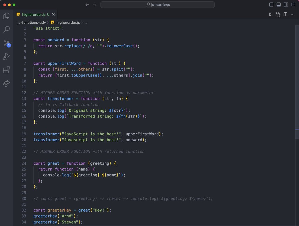 KishoLang's tweet photo. Day 27/28 of #100DaysOfCode / #100daysofcoding

📚 Learned more about higher order functions in js and closures

📚 Got to know some cool ES6 stuff like destructuring, spread operator, rest pattern, short circuiting and its uses with || and &amp;&amp;

#buildinpublic #javascript #html https://t.co/p8ZZOYIxnI