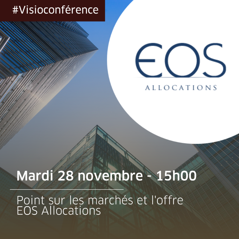 CGP_Entr's tweet photo. 🖥️ Le 28 novembre à 15h, nous vous invitons à la visioconférence dédiée animée par EOS Allocations, le partenaire de @CGP_Entr sur l’allocation d'actifs et la sélection de fonds.

Inscrivez-vous sur Entrenews 📑

#CGP #Investissement