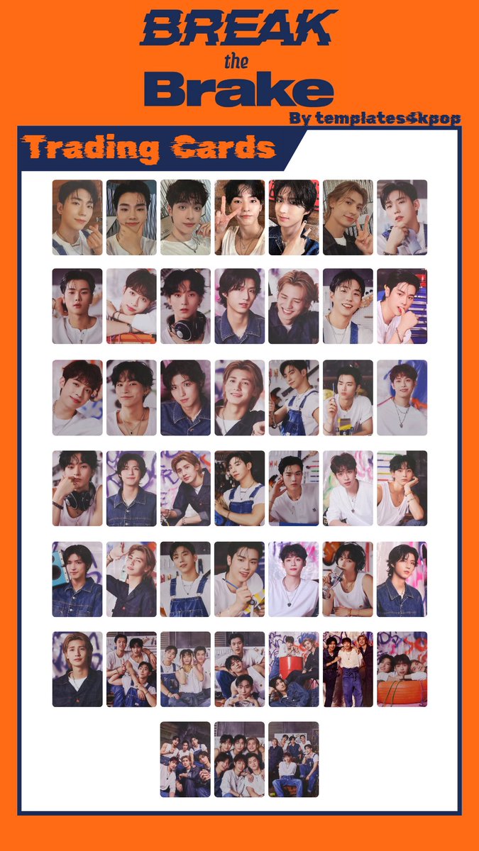Xdinary Heroes Break the Brake in Seoul Merch trading card tc