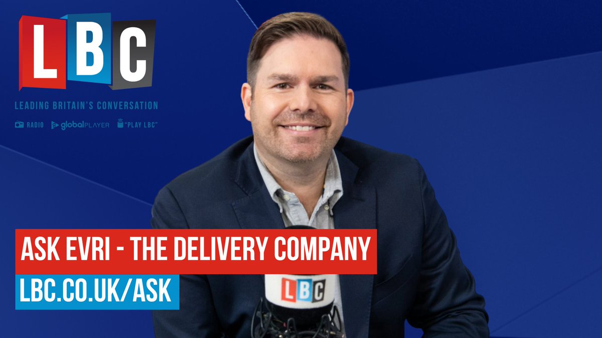 With it being Black Friday tomorrow, my inbox next week will be full of complaints like: 'my parcel didn't show up', 'my parcel arrived damaged', and 'I cant get hold of the courier'. It's therefore timely that next up on the @LBC ASK series is ASK EVRI- where I'll be asking all…