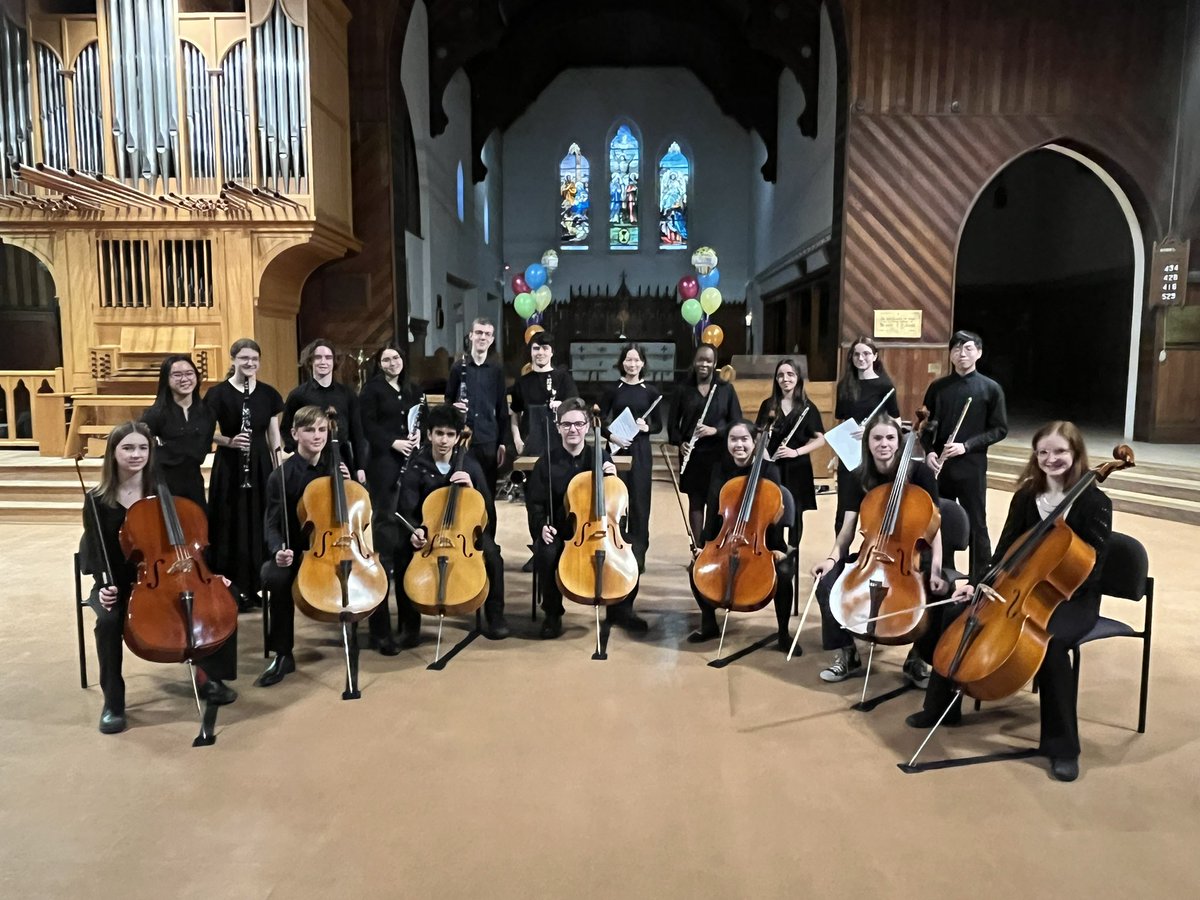 Thank you to St. John the Evangelist Anglican Church for hosting our Small Ensemble Noon Hour Community Concert. Congratulations to all the musicians! 🎶🎻