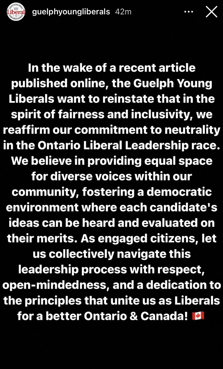 Seanmitc's tweet photo. Glad to see @UGYL issue a statement on this really quickly. I’ll point out that @beynate has in fact visited U of G and the Guelph community multiple times, and was the first candidate to visit U of G in April. Would be good to see a correction  @khash27 @Global_Guelph https://t.co/CPwsg1NbDk