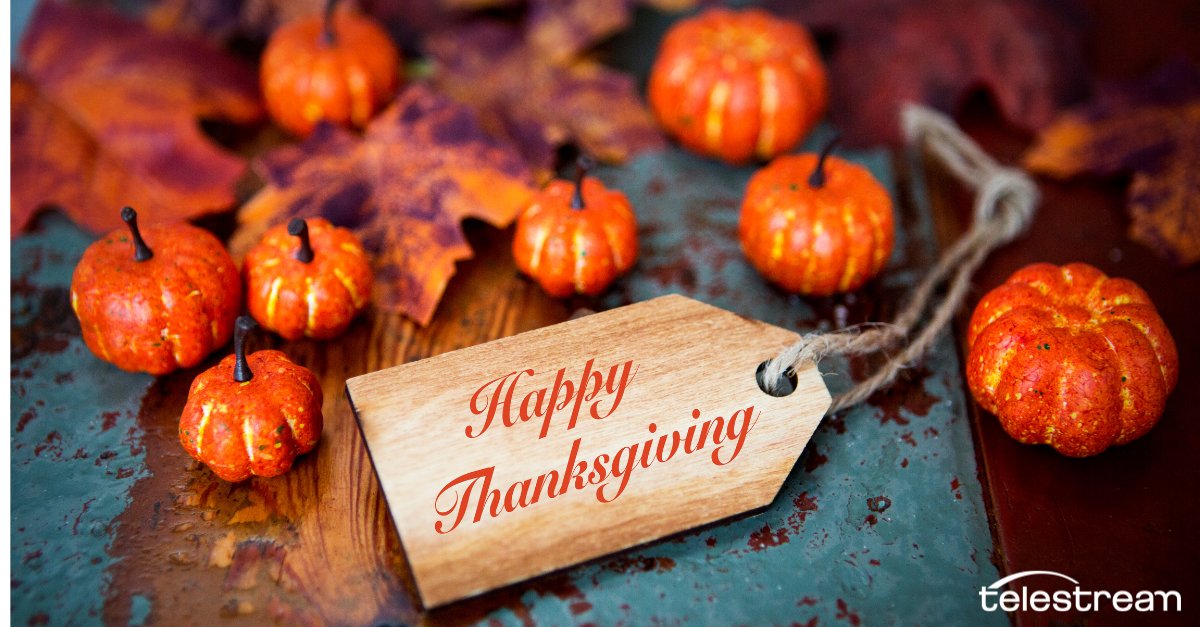 ScreenFlow's tweet image. Wishing you a happy Thanksgiving!

#Telestream