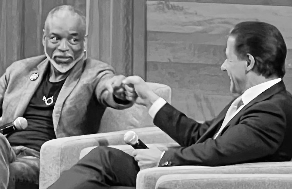 LAUSDSup's tweet image. He was Kunta to many, Geordi to others, and #readingrainbow guy to all. Thank you @levarburton for your leadership, humanity, and courage. #LiteracyisJustice