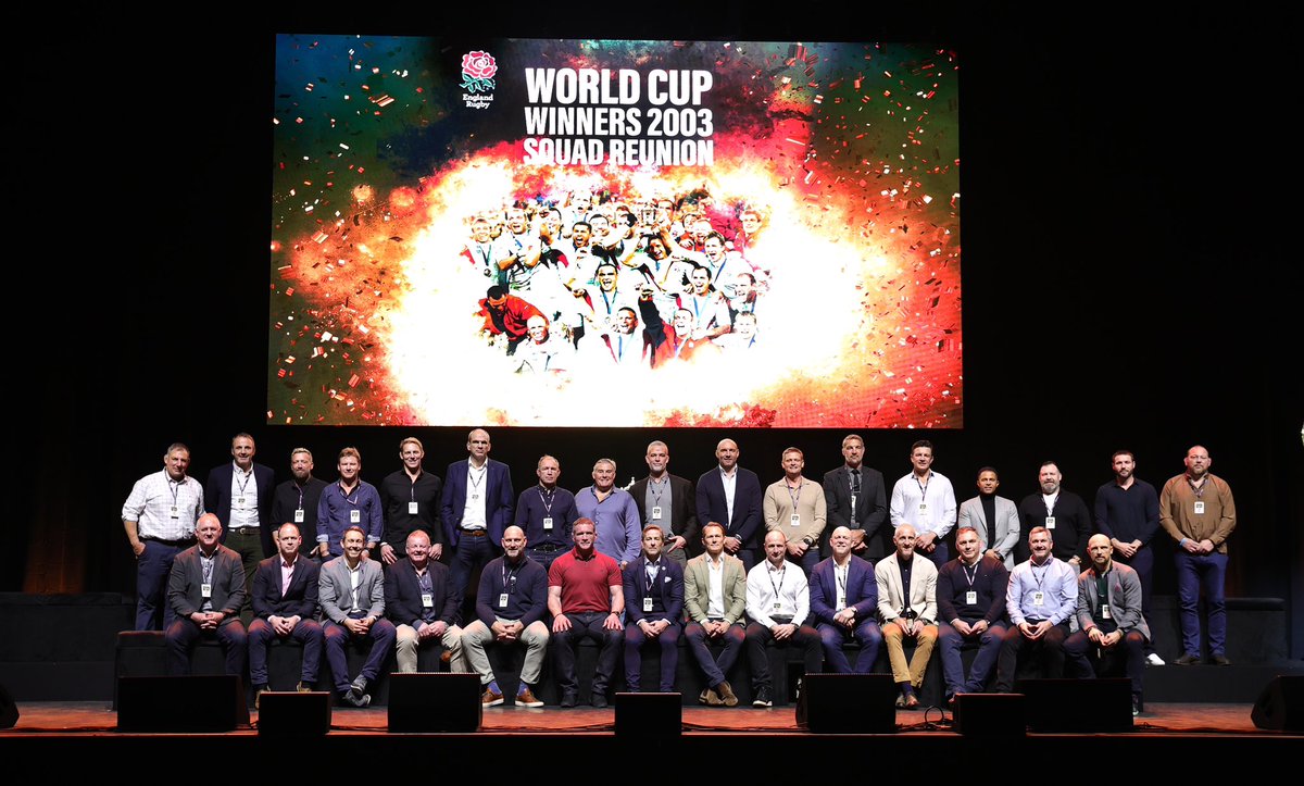 Special night being back with all the boys who made it possible in #2003 especially the Holy Trinity 6, 7 and 8.