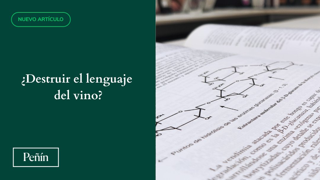 Guía Peñín (@guiapenin) on Twitter photo <a href="/JavierLuengoM/">Javier Luengo Macián</a> nos trae una reflexión sobre el complejo lenguaje del mundo del vino🍷. Puedes echarle un vistazo en el siguiente enlace:
➡️guiapenin.wine/magazine-flash… <a href="/JavierLuengoM/">Javier Luengo Macián</a> nos trae una reflexión sobre el complejo lenguaje del mundo del vino🍷. Puedes echarle un vistazo en el siguiente enlace:
➡️guiapenin.wine/magazine-flash…