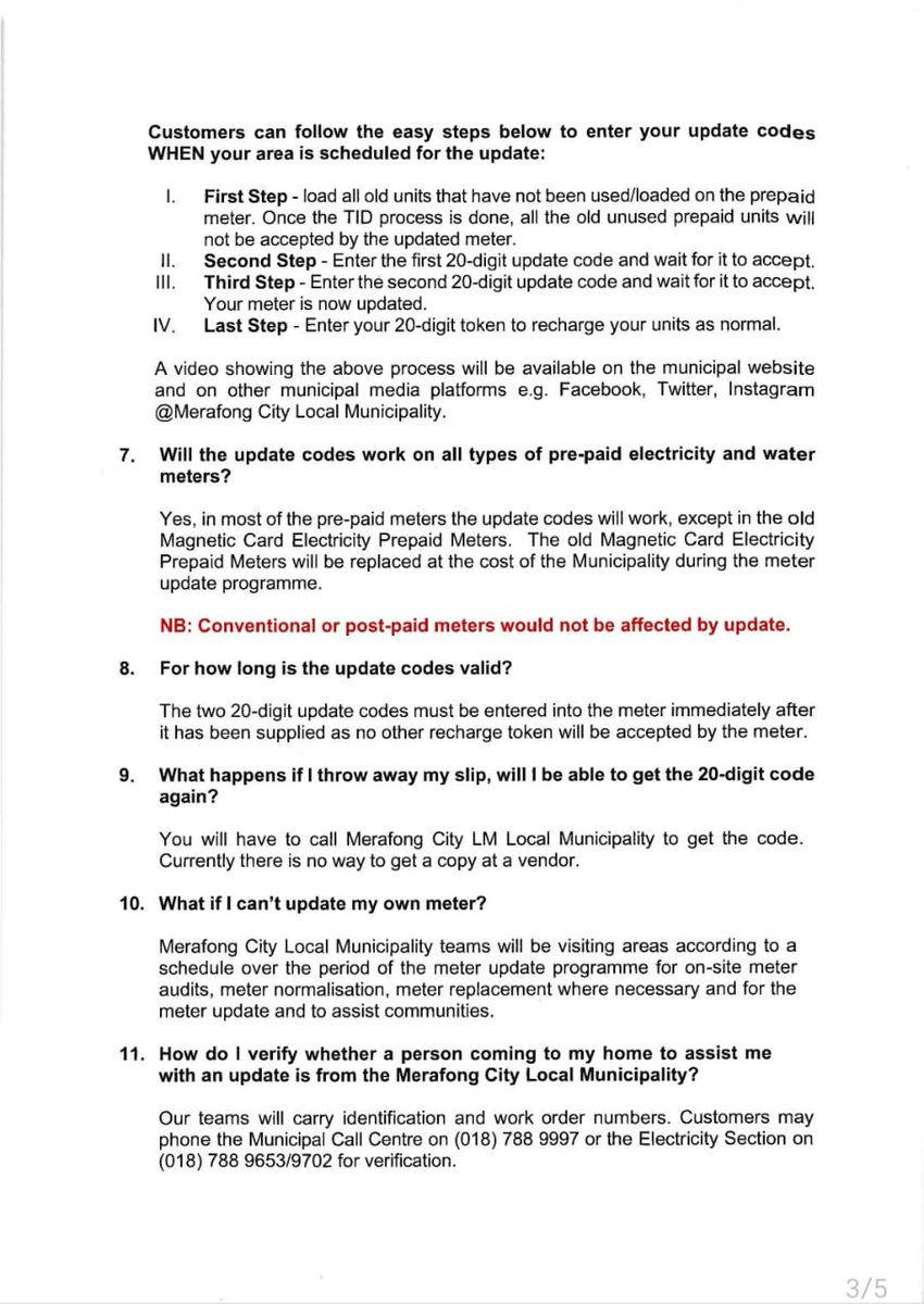 Merafong City Local Municipality tweet media