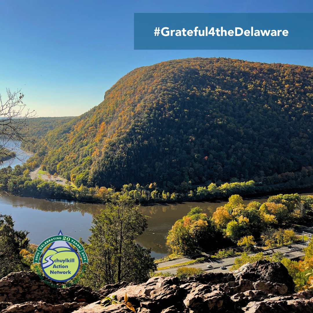 Today, we’re grateful for the water provided by the #DelawareRiver Basin, which accounts for 100% of Philadelphia's drinking water supply! 🤯 #Grateful4theDelaware