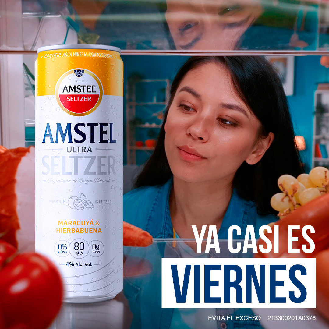 AmstelSeltzer's tweet photo. Cuando sabes que hay alguien esperando para cerrar el día. https://t.co/75EQqU9egV