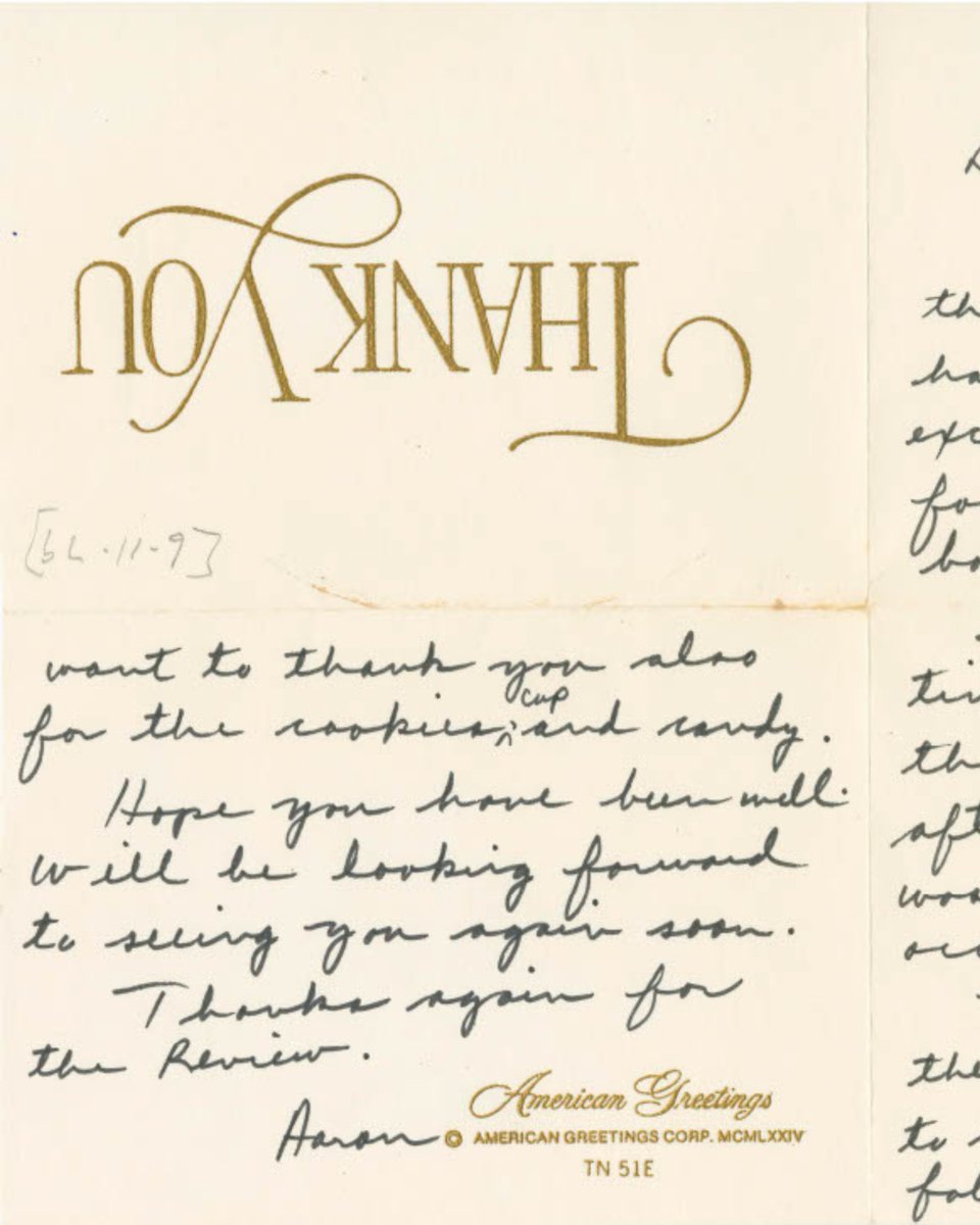 howard_tilton's tweet photo. Happy Thanksgiving from us to you! π¦ featuring turkey preparation and a thank you card for Thelma Toole pulled from our digital archives...
#TulaneLibraries #Thanksgiving https://t.co/6eVa4PL0CQ