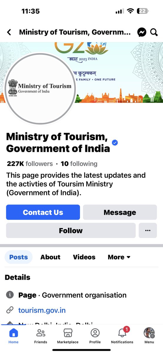 aishkapoor's tweet photo. So who ever is handling the  #Facebook page of  @tourismgoi  please check your story it’s displaying an obscene #porn video ….. 🙌 https://t.co/jCQW6w0BxI