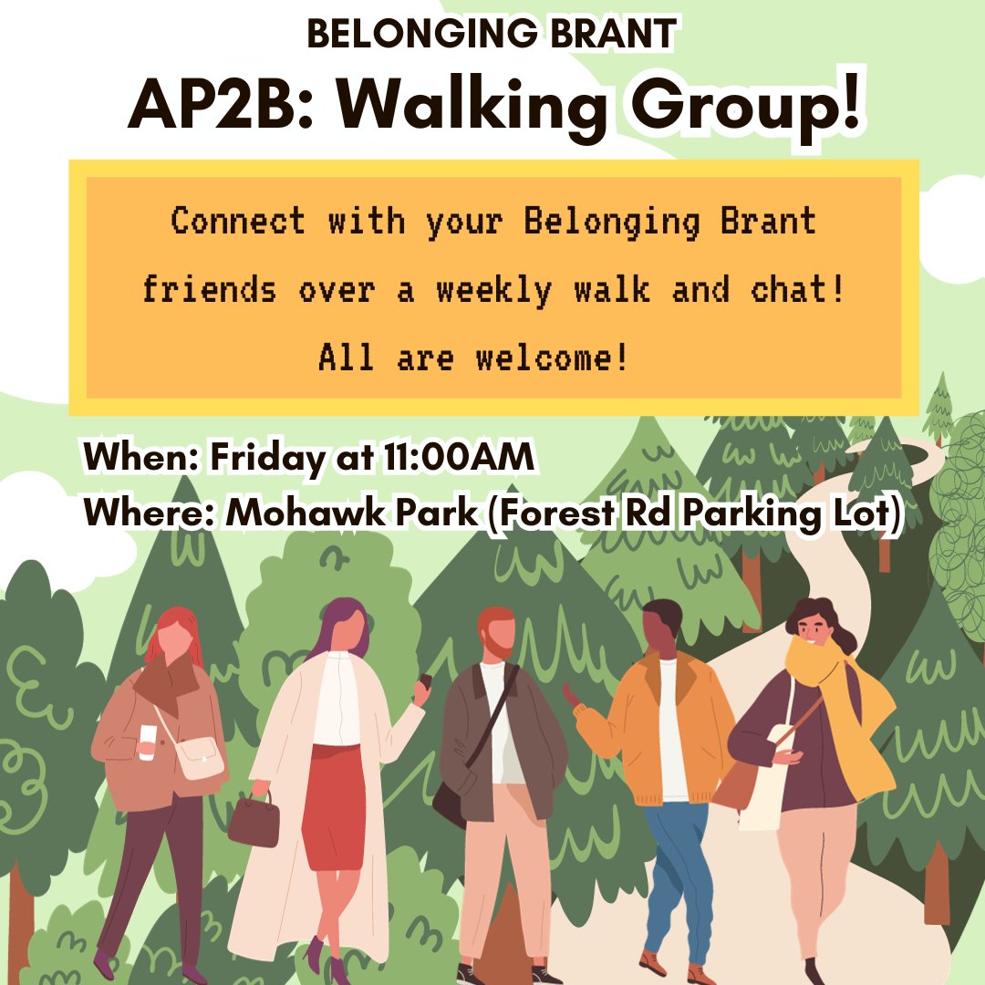 Hi ho! Hi ho! Off to Mohawk Park we go! Join us tomorrow, Friday November 24th, at 11:00AM for our weekly walk. We'll be meeting at the Forest Road parking lot at Mohawk Park. See you there!