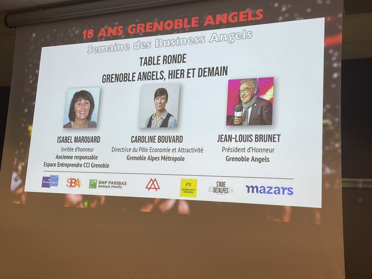 Virginie Debuisson (@virgowhallala) on Twitter photo Me voici aux 18 ans de l’association Grenoble Business Angels. Notez qu’il y a des femmes ici 👌🏻Merci <a href="/rase_phil/">Philippe Rase</a> pour l’invitation et bon anniversaire aux👼🏼 de nos pépites locales 💖 Me voici aux 18 ans de l’association Grenoble Business Angels. Notez qu’il y a des femmes ici 👌🏻Merci <a href="/rase_phil/">Philippe Rase</a> pour l’invitation et bon anniversaire aux👼🏼 de nos pépites locales 💖