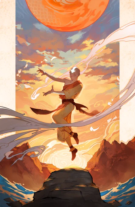 Here's the full artwork I did for the upcoming Avatar concert! Thank you for having  #ATLA #AvatarTheLastAirbender 