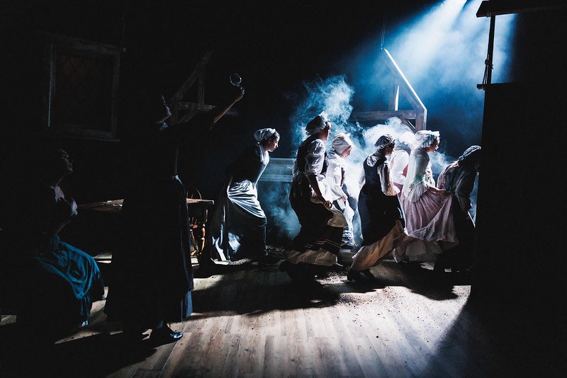 Missing that rush of adrenaline waiting backstage to begin!

The Welkin By Lucy Kirkwood 
Directed by Hannah Eidinow