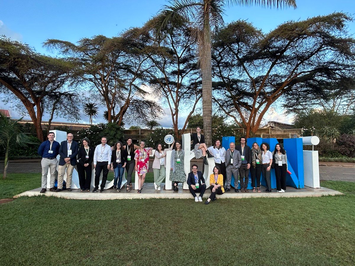 Our IKHAPP team members @emmynoklebye and @saplanot are back from the UN #plasticstreaty negotiations in Nairobi. As part of the Scientists’ Coalition, our team engaged w. member states to ensure #INC3 decisions reflect latest science on #plasticpollution: shorturl.at/egost