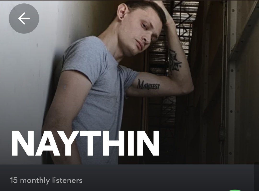 IAMNAYTHIN's tweet image. 15 monthly listeners, small victories make all the difference 💪🖤⛈️
#fyp #music #smallvictories