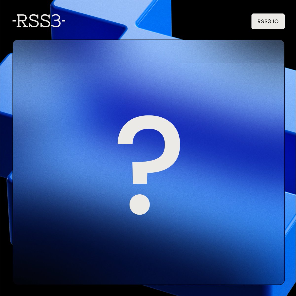 rss3_'s tweet image. 📢Extra! Extra!🌟The Open Information Layer is gearing up for a major announcement in just a few days! What could it be?🔍Drop your guesses below and join the excitement! #web3 #rss3 #openweb #informationfreedom🚀