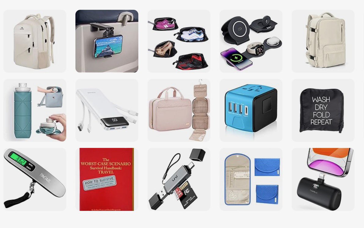 TrendTravelNews's tweet photo. I’ve curated a gift guide for travelers in your life, with some fun items that are sure to bring a smile…and you won’t have to fight the traffic or lines at the mall. The following is an affiliate link.

https://t.co/eJwyIUVqHp

#blackfriday #giftsfortravelers #amazonaffiliate https://t.co/zu6rv34iLE